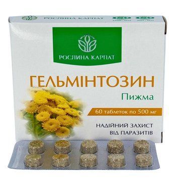 Гельмінтозин &ndash; комплекс для очищення організму Рослина Карпат 484726 484726 фото
