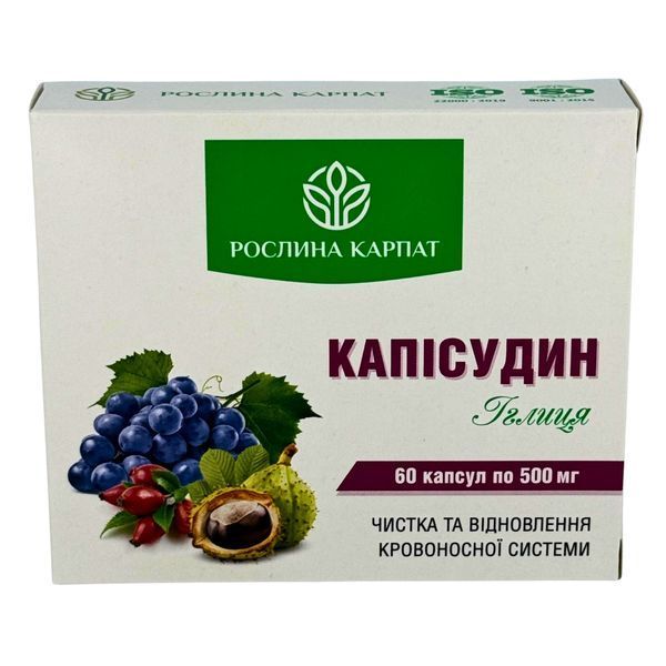Каписудин &ndash; для очищения сосудов и улучшения кровообращения Рослина Карпат 484791 484791 фото