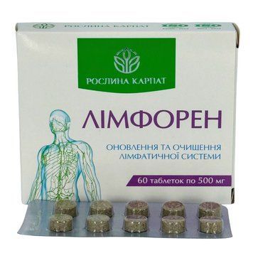 Лімфорен &ndash; фітокомплекс для очищення лімфи та зміцнення організму Рослина Карпат 484723 484723 фото